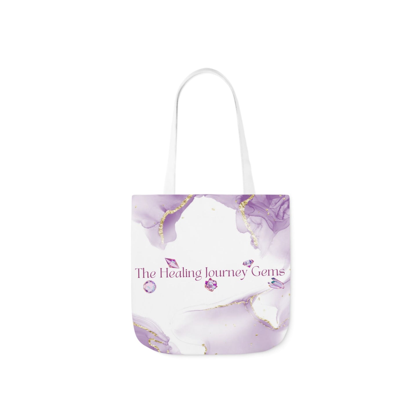 The Healing Journey Gems Signature Canvas Tote Bag