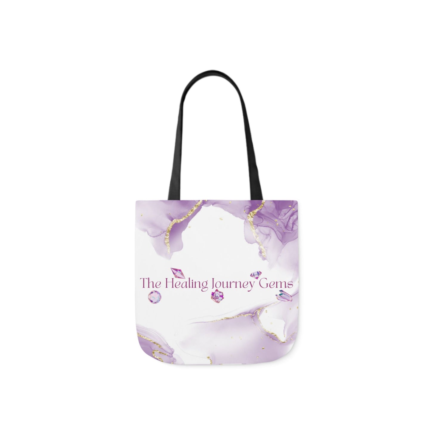 The Healing Journey Gems Signature Canvas Tote Bag