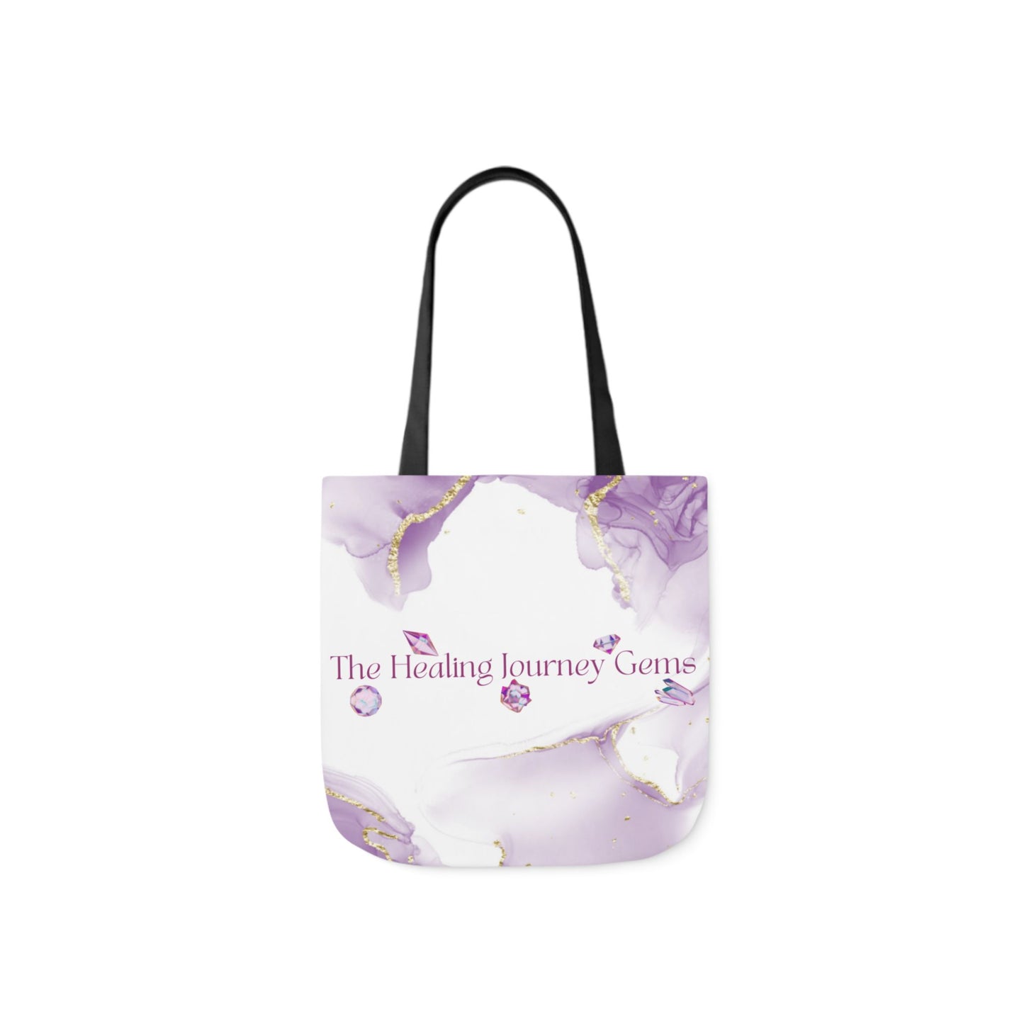 The Healing Journey Gems Signature Canvas Tote Bag
