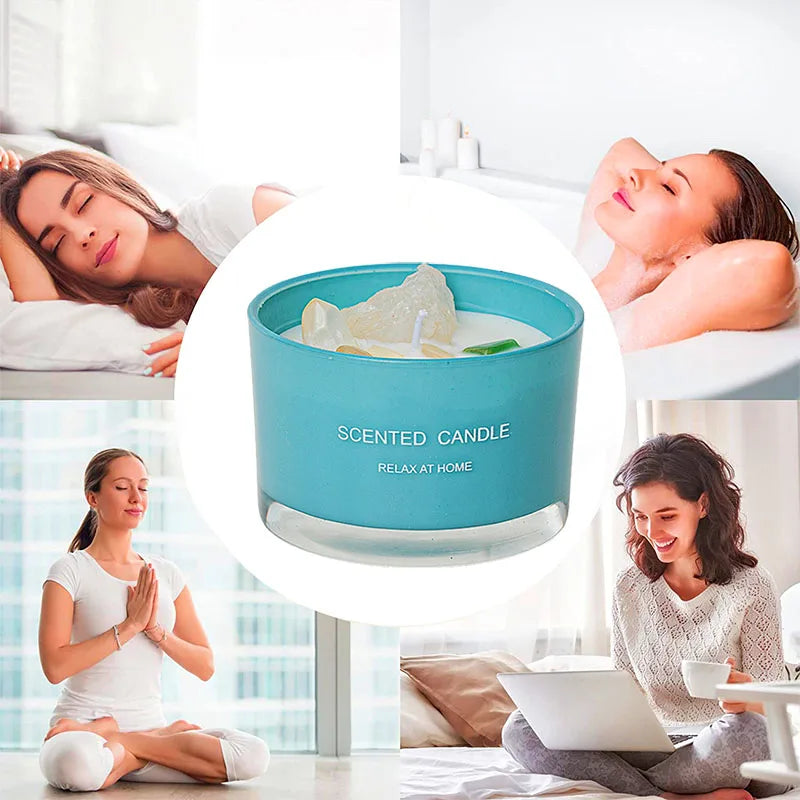 Gem Stone Aroma Candles
