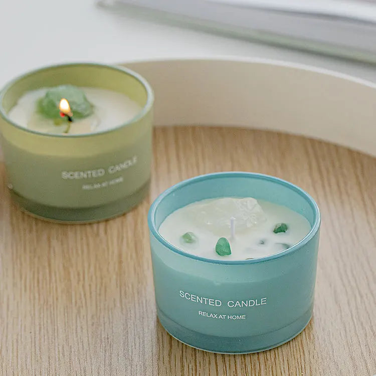 Gem Stone Aroma Candles