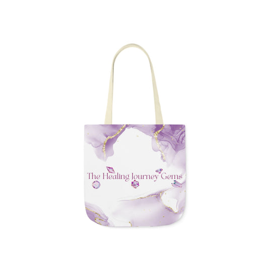 The Healing Journey Gems Signature Canvas Tote Bag